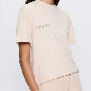 Pangaia Cream Short Sleeve Tee